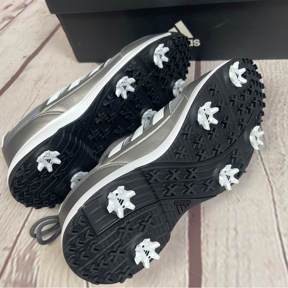 ADIDAS NEW Tech Response 2.0 EE9123 men’s silver grey white golf shoes size 10.5 - Picture 8 of 11